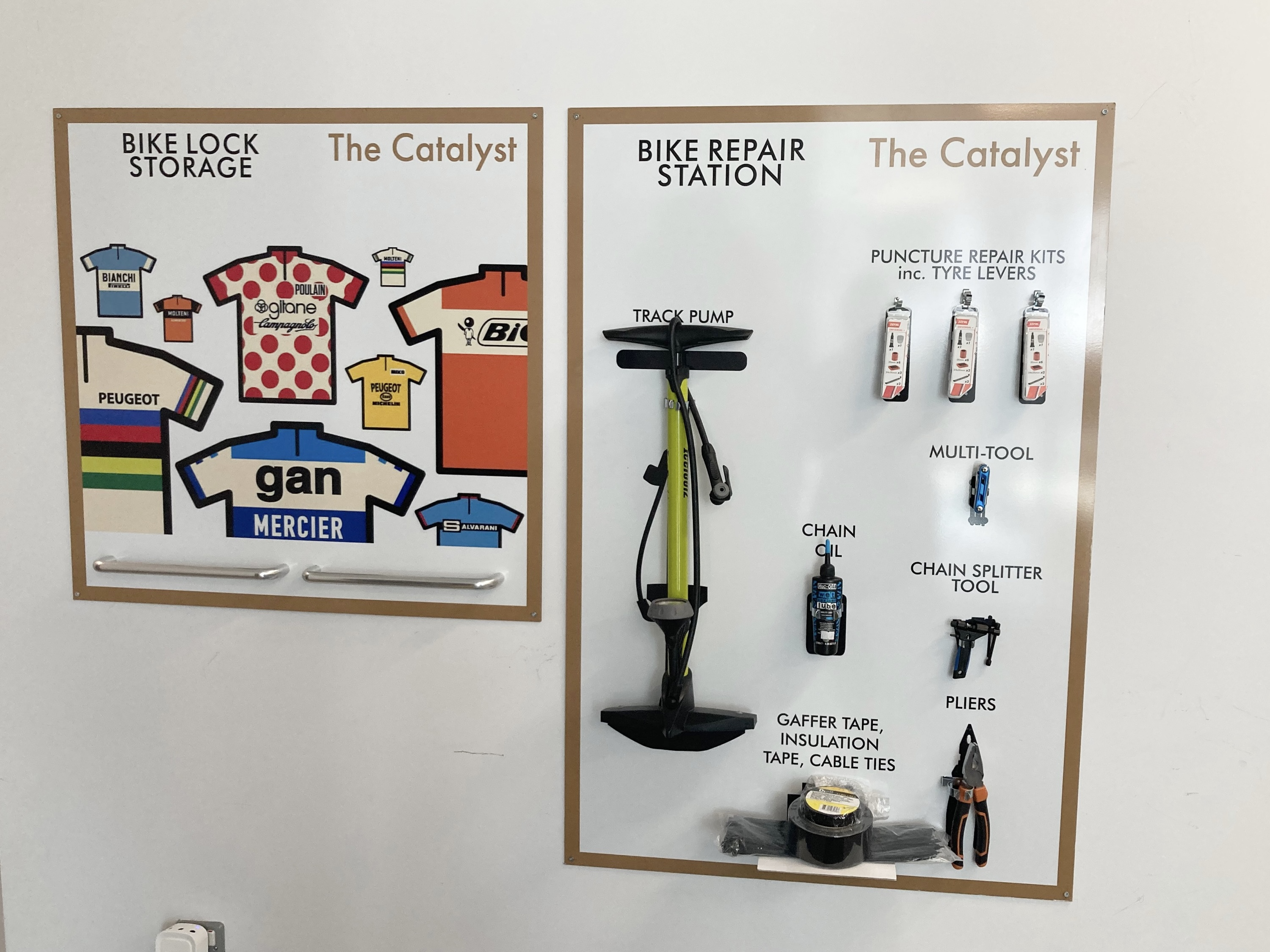 Bike repair station
