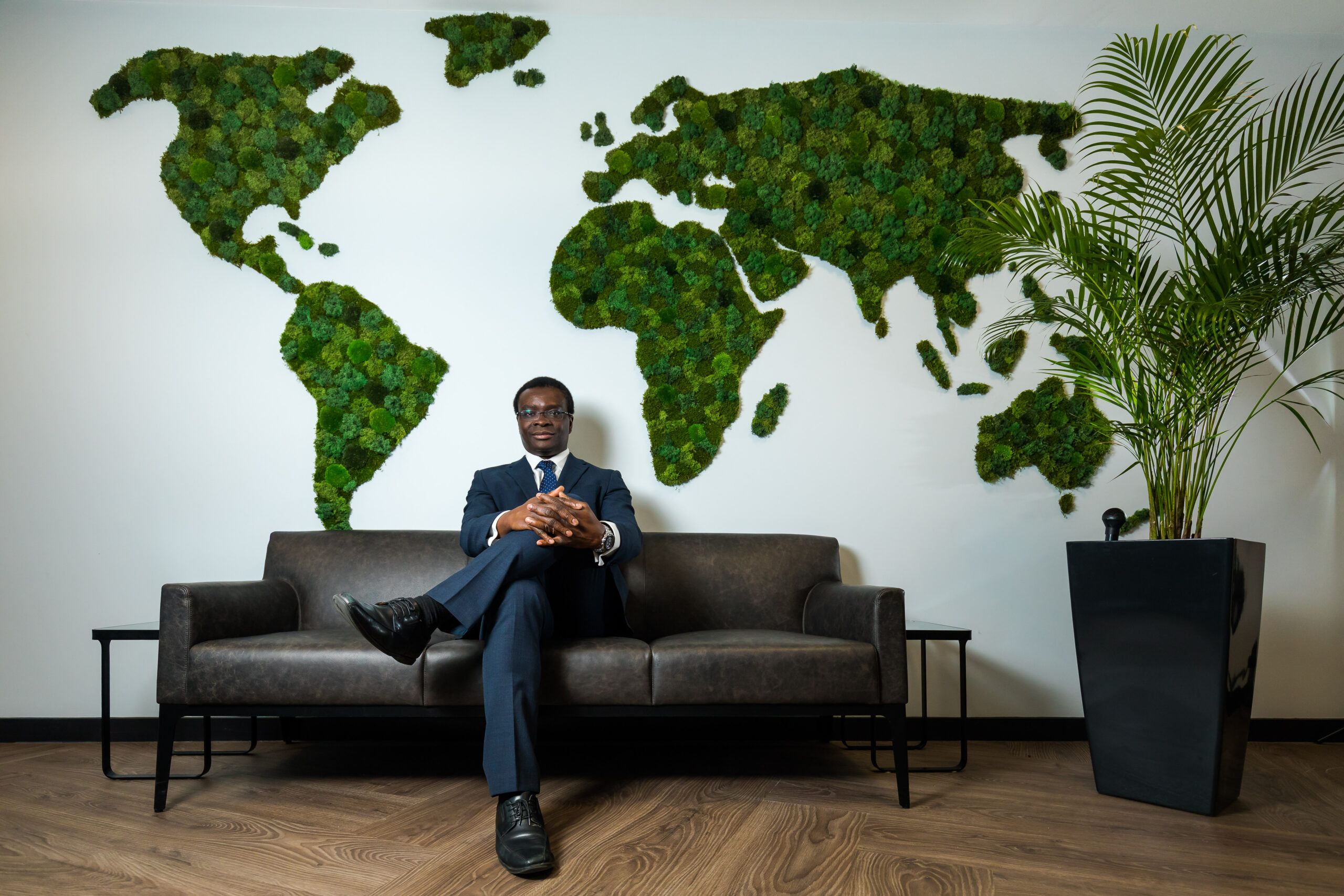 Dr Olusola (Sola) Idowu, founder of Hexis Lab at The Catalyst in Newcastle City Centre.